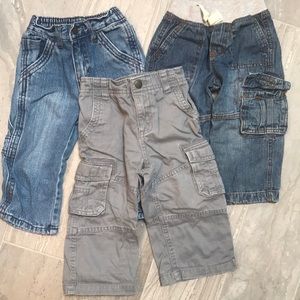 Three pairs pants size 18 months - great condition